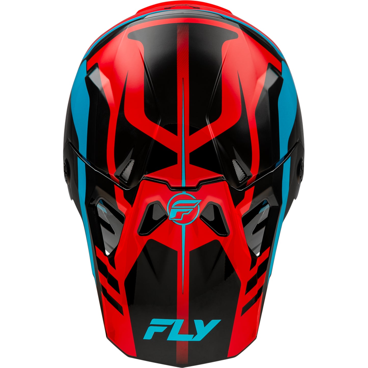 Fly Racing Formula CP Krypton Helmet - Red/Black/Blue- 73-0036