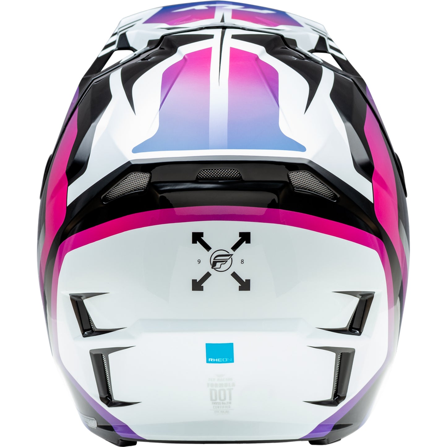 Fly Racing Formula CP Krypton Helmet - White/Black/Purple - 73-0039