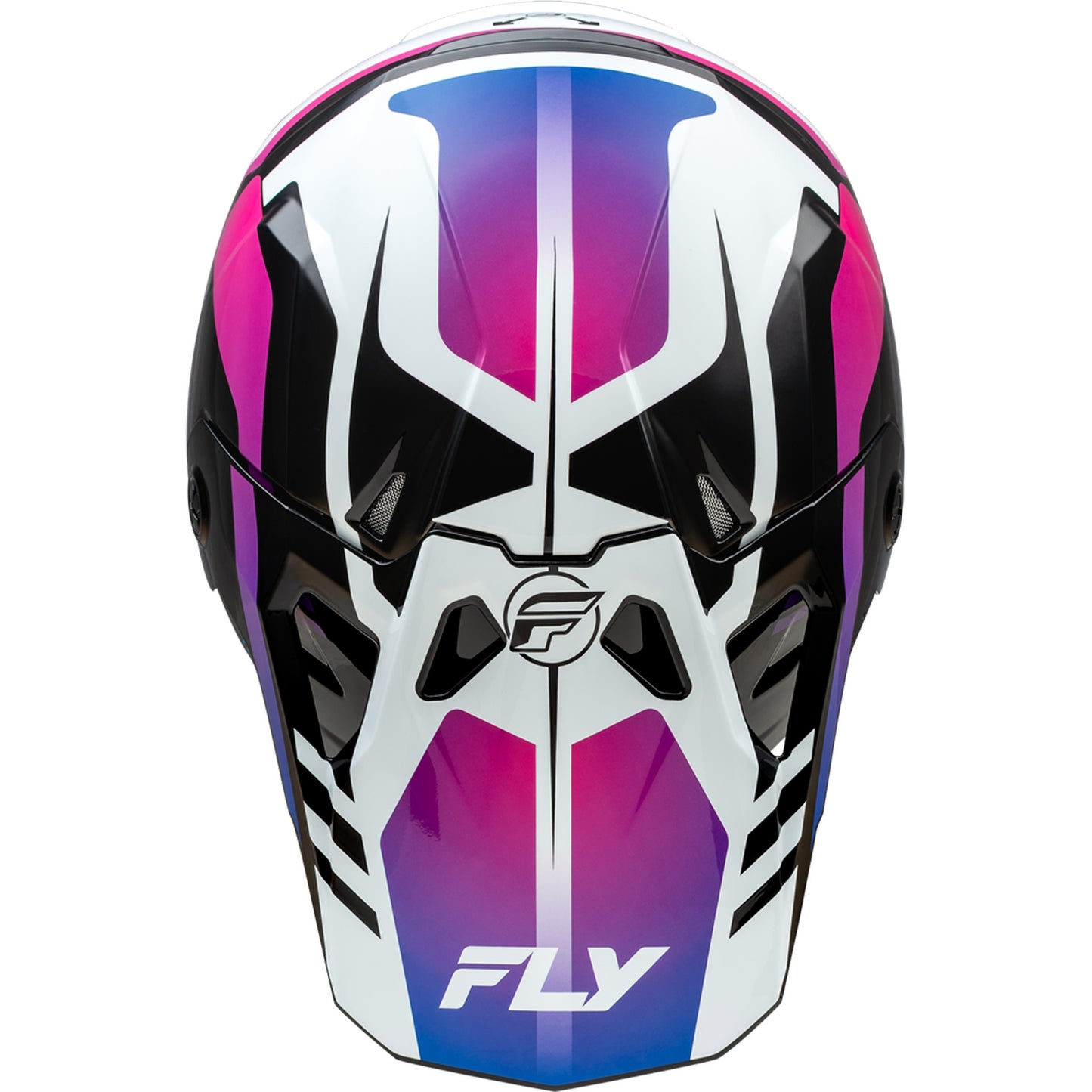 Fly Racing Formula CP Krypton Helmet - White/Black/Purple - 73-0039