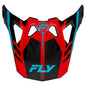 Fly Racing Formula CP Krypton Visor - Red / Black / Blue - MD/2X - 73-0043