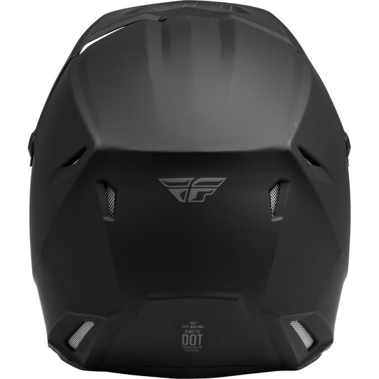 Fly Racing Youth Kinetic Lite Helmet - Solid Matte Black