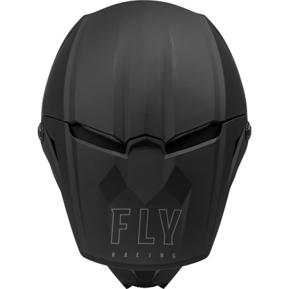Fly Racing Youth Kinetic Lite Helmet - Solid Matte Black