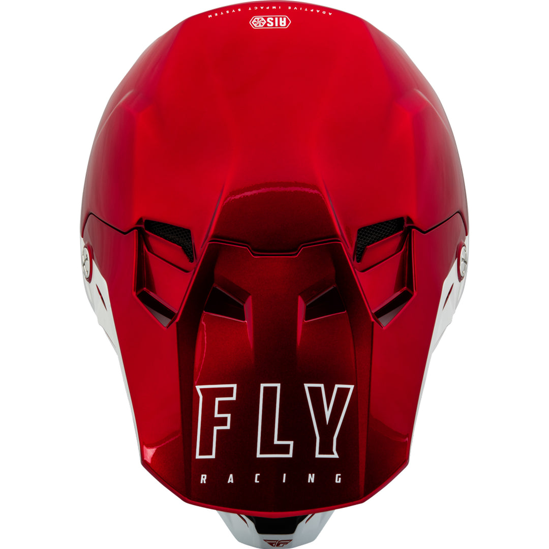 Fly Racing Formula CC Centrum Helmet - Metallic Red / White - XS - 73-4323XS