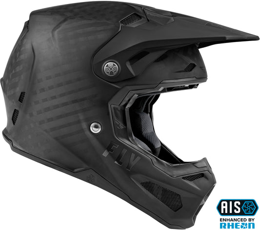 Fly Racing Formula Solid Carbon Fiber Helmet - Matte Black - 73-4429