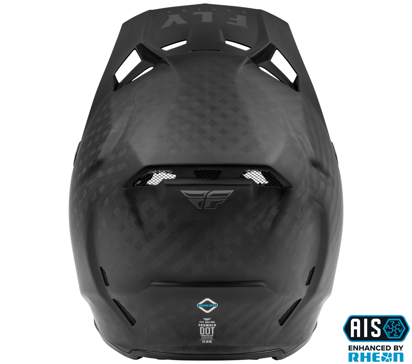 Fly Racing Formula Solid Carbon Fiber Helmet - Matte Black - 73-4429