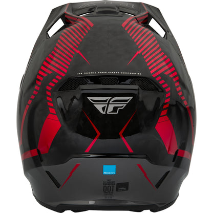 Fly Racing Formula Tracer Carbon Fiber Helmet - Red / Black - 73-4443