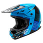 Fly Racing Kinetic Rally Helmet - Blue / Black / White - 73-8660