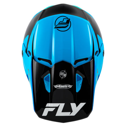 Fly Racing Kinetic Rally Helmet - Blue / Black / White - 73-8660
