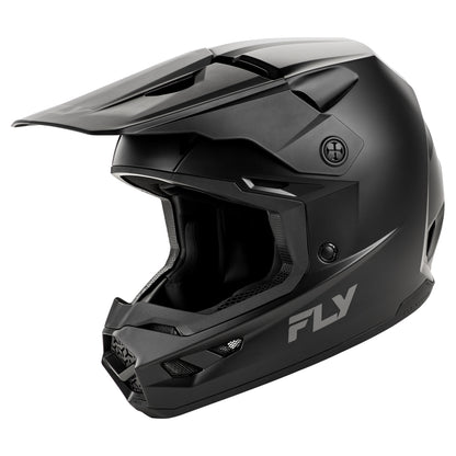 Fly Racing Kinetic Solid Helmet - Matte Black