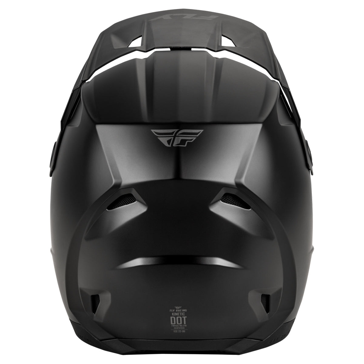 Fly Racing Kinetic Solid Helmet - Matte Black