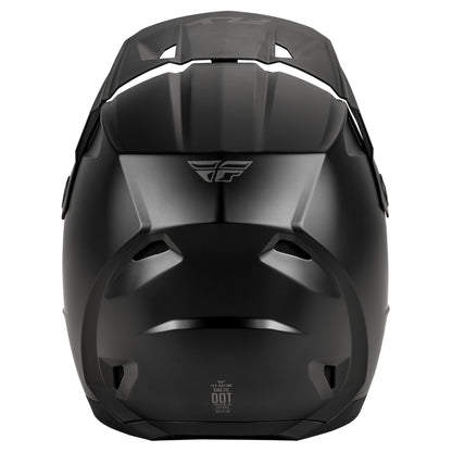 Fly Racing Kinetic Solid Helmet - Matte Black