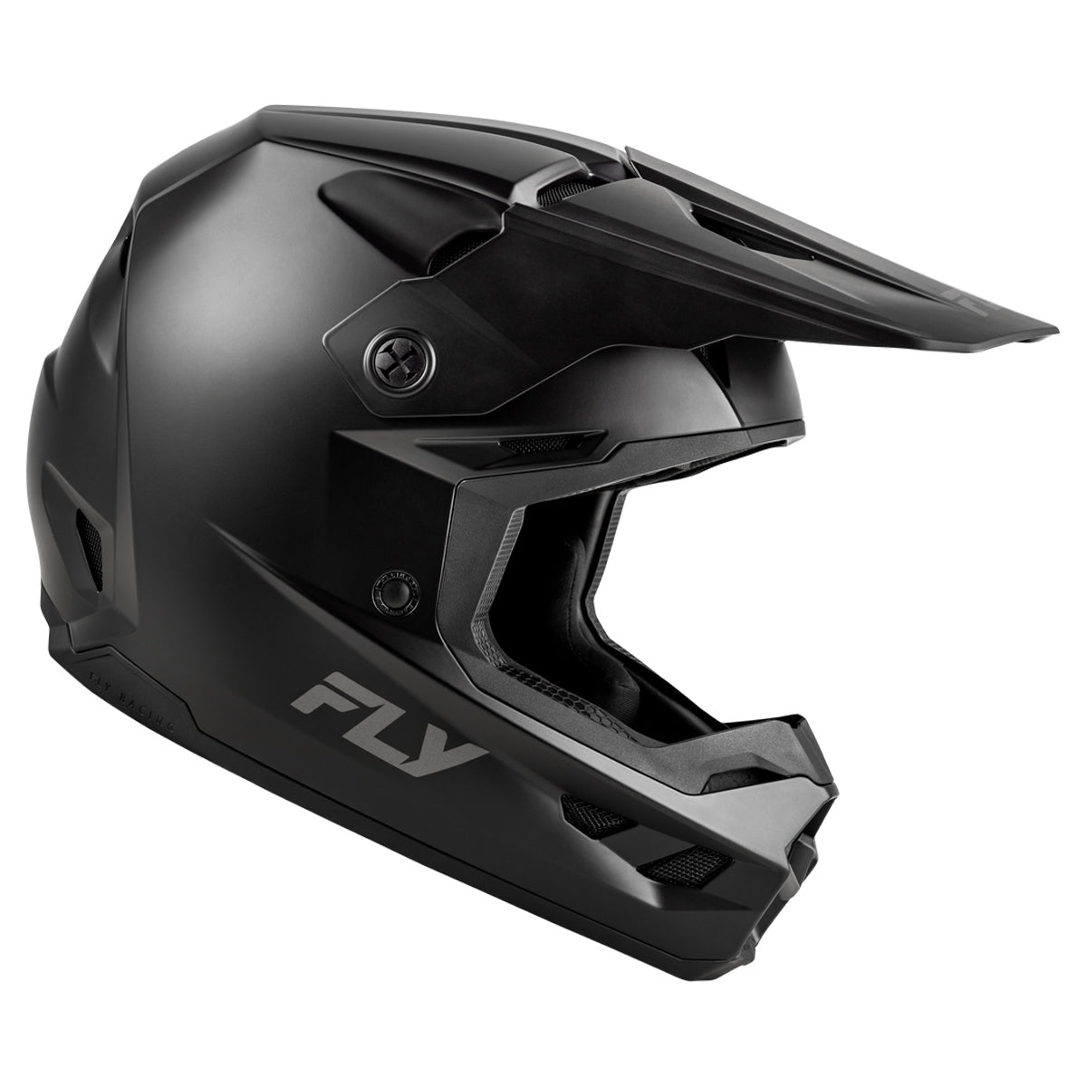 Fly Racing Kinetic Solid Helmet - Matte Black