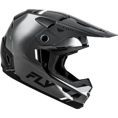 Fly Racing Kinetic Verdict Helmet - Grey / Black / White - 73-8720