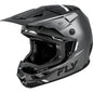 Fly Racing Kinetic Verdict Helmet - Grey / Black / White - 73-8720