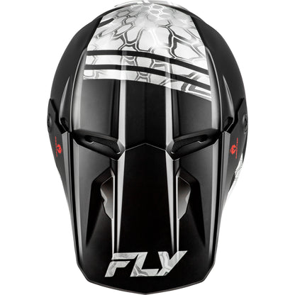 Fly Racing Kinetic Verdict Kryptek Helmet - Black / Grey - 73-8728
