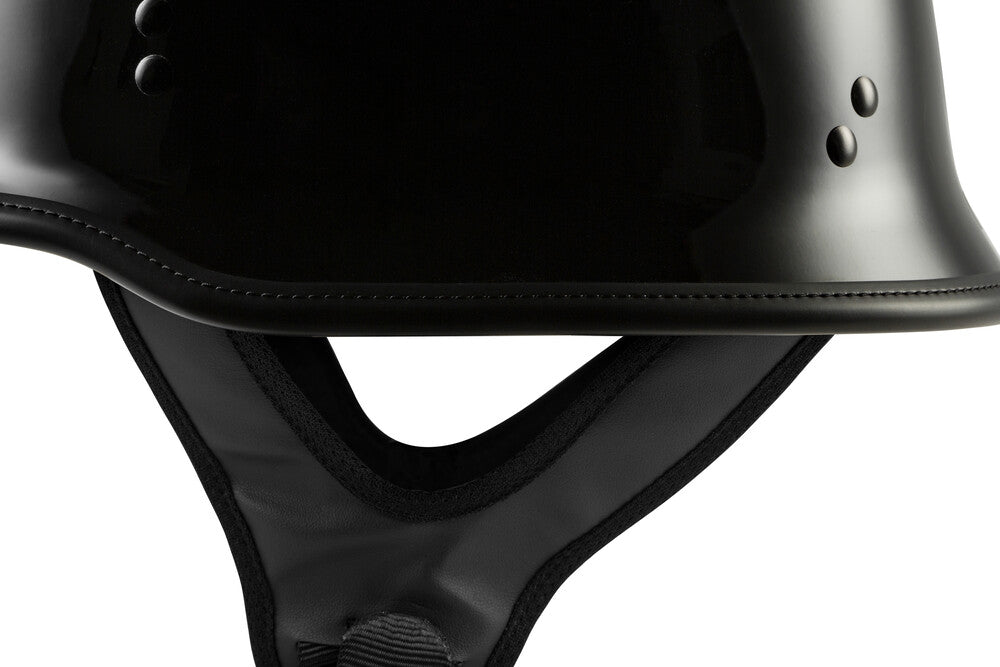 Highway 21 9MM German Beanie Helmet - Gloss Black