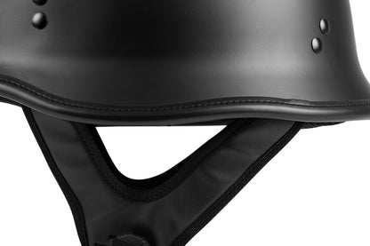 Highway 21 9MM German Beanie Helmet - Matte Black