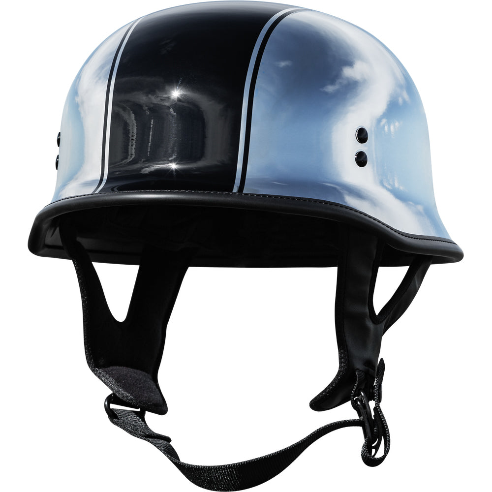 Highway 21 9MM German Beanie Helmet - Chrome