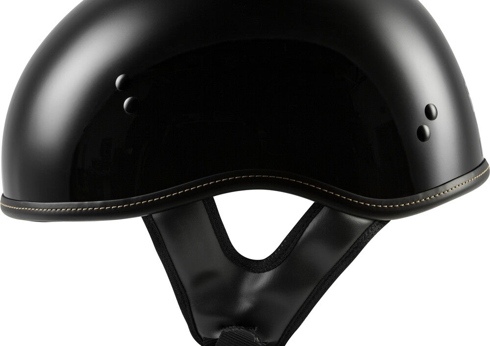 Highway 21 .357 Half Helmet - Gloss Black