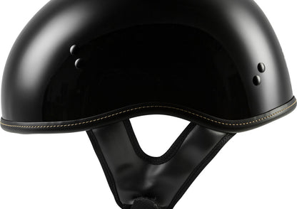 Highway 21 .357 Half Helmet - Gloss Black