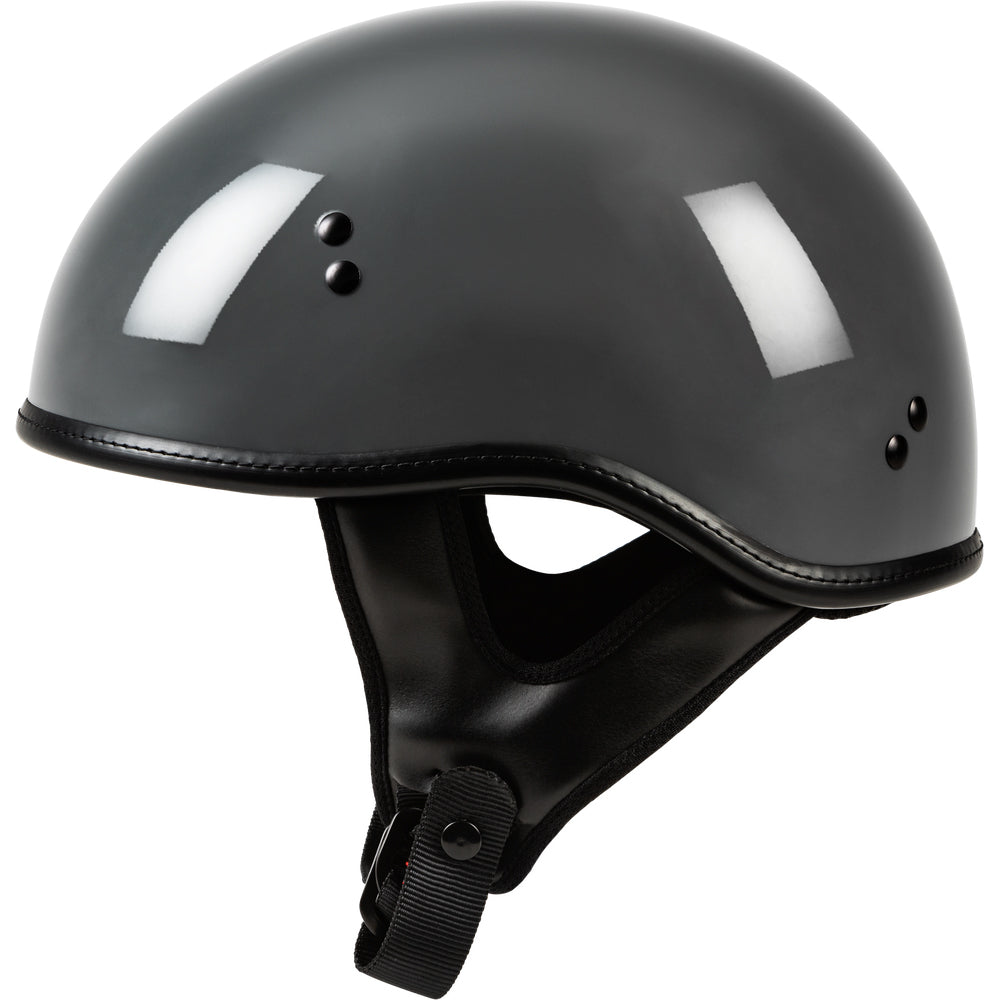 Highway 21 .357 Half Helmet - Gloss Grey