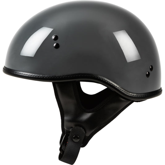 Highway 21 .357 Half Helmet - Gloss Grey