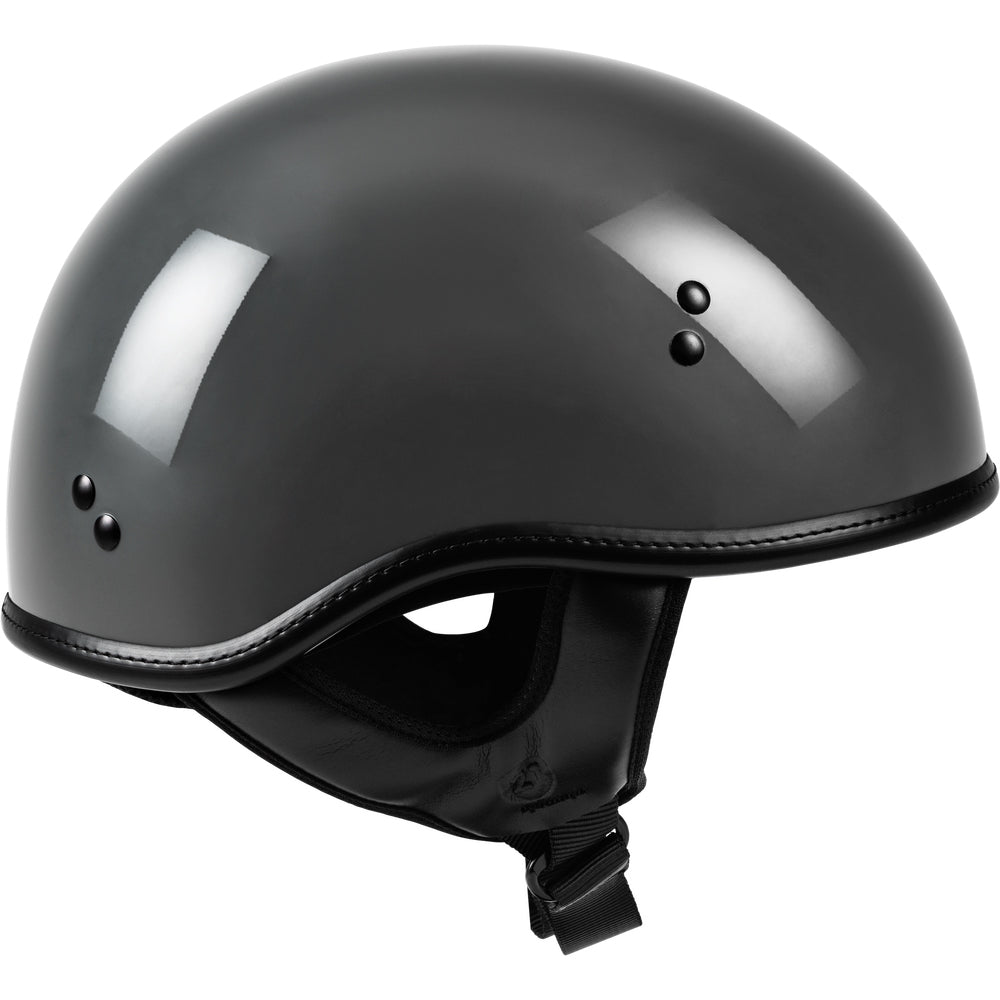 Highway 21 .357 Half Helmet - Gloss Grey