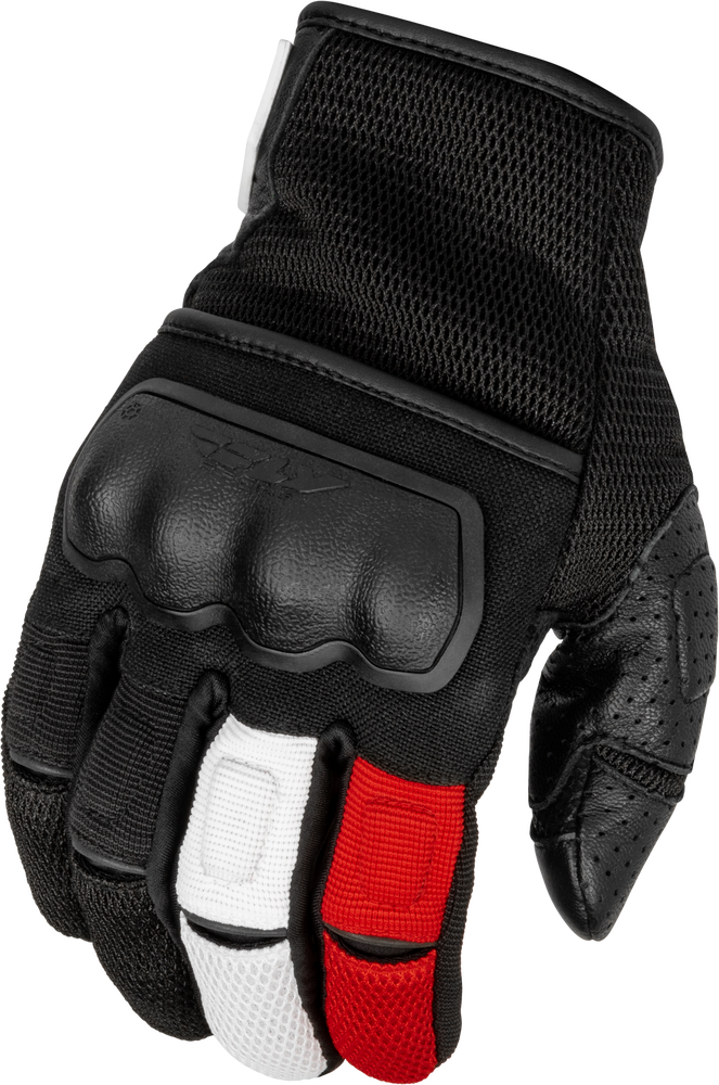 Fly Racing CoolPro Force Gloves - 476-4127 - Black/White/Red