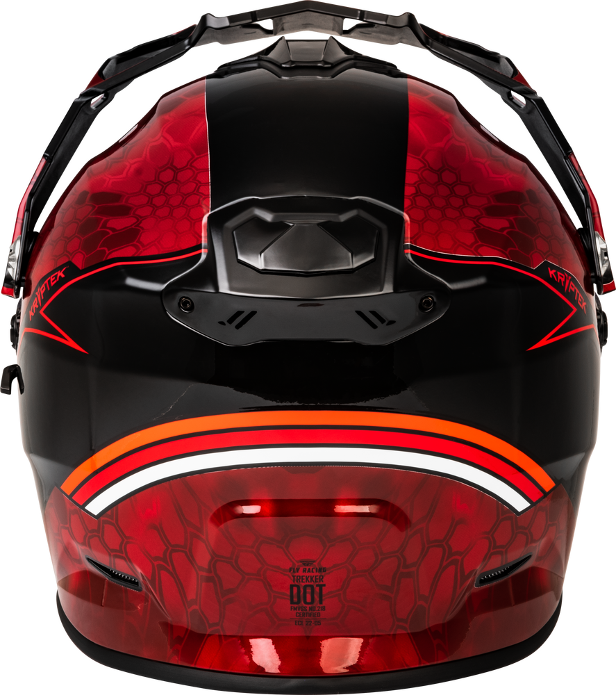 Fly Racing Trekker Kryptek Conceal Helmet - 73-7029 - Red/Black