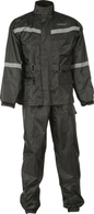Fly Racing 2 Piece Rain Suit - Black - 479-8017 -
