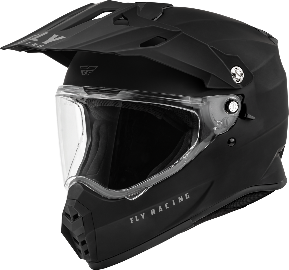 Fly Racing Trekker Solid Helmet - 73-7036 - Matte Black