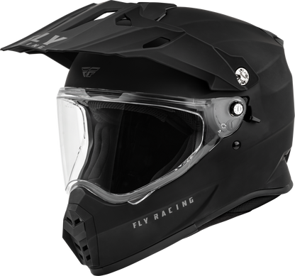 Fly Racing Trekker Solid Helmet - 73-7036 - Matte Black