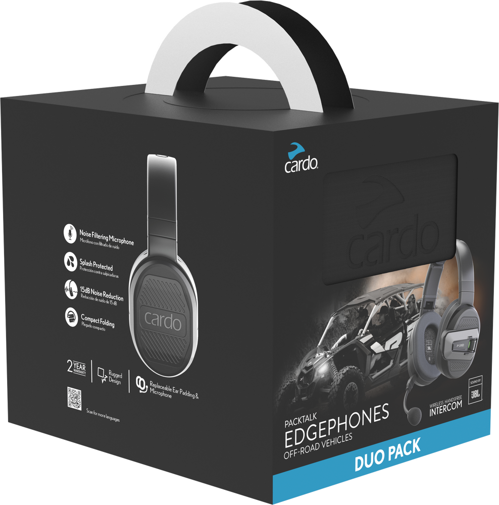 Cardo Packtalk Edgephones ORV
