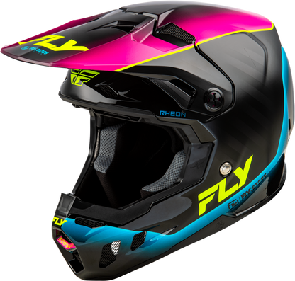 Fly Racing Formula CC Underglow Helmet - Black/Pink/Blue - M73-4350 -
