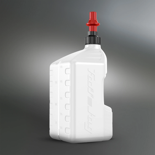 Tuff Jug Utility Container White W/ Red Cap 5 Gallon -28-1281