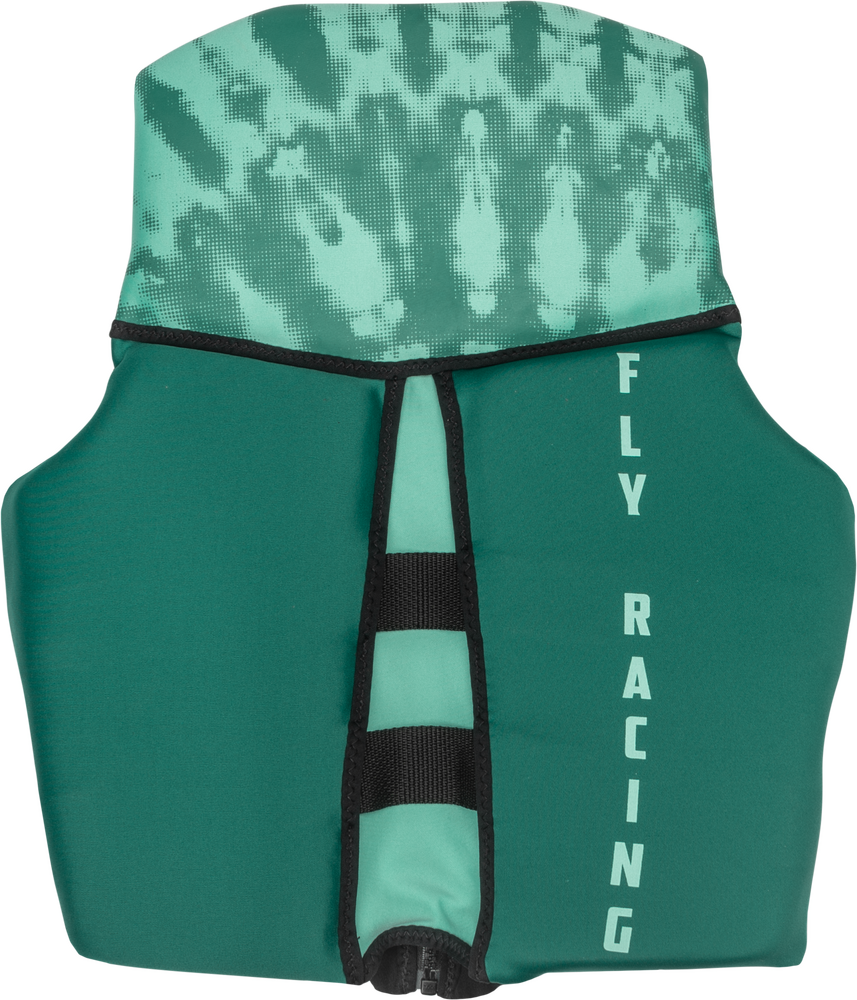 Fly Racing Women's Neoprene Flotation Life Vest - 221-30421 - Dark Teal/Light Teal