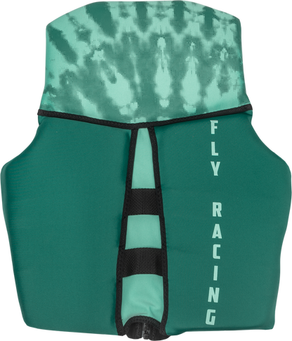 Fly Racing Women's Neoprene Flotation Life Vest - 221-30421 - Dark Teal/Light Teal