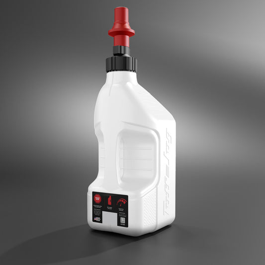 Tuff Jug Utility Container White W/ Red Cap 2.5 Gallon -28-1161