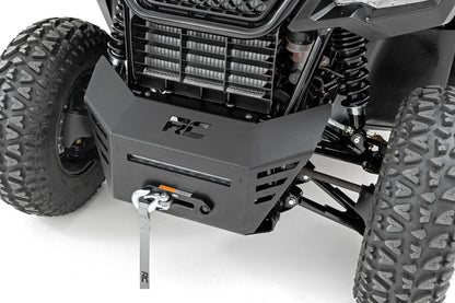 Rough Country Winch Bumper with Integrated 10" LED Light Bar for Honda Pioneer 520