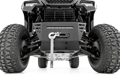 Rough Country Winch Bumper with Integrated 10" LED Light Bar for Honda Pioneer 520