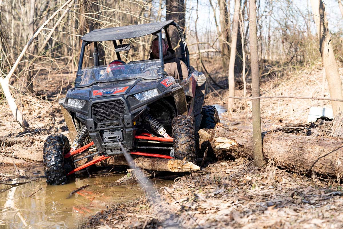 Rough Country Winch Mount for 2014-23 Polaris RZR XP 1000