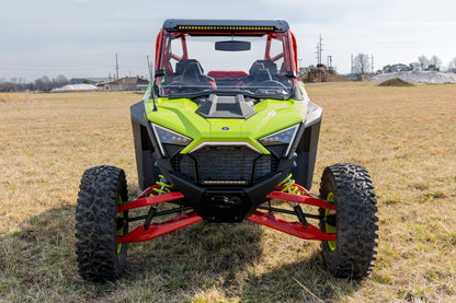 Rough Country Winch Mount with 10" Integrated LED Light Bar for Polaris RZR Pro R