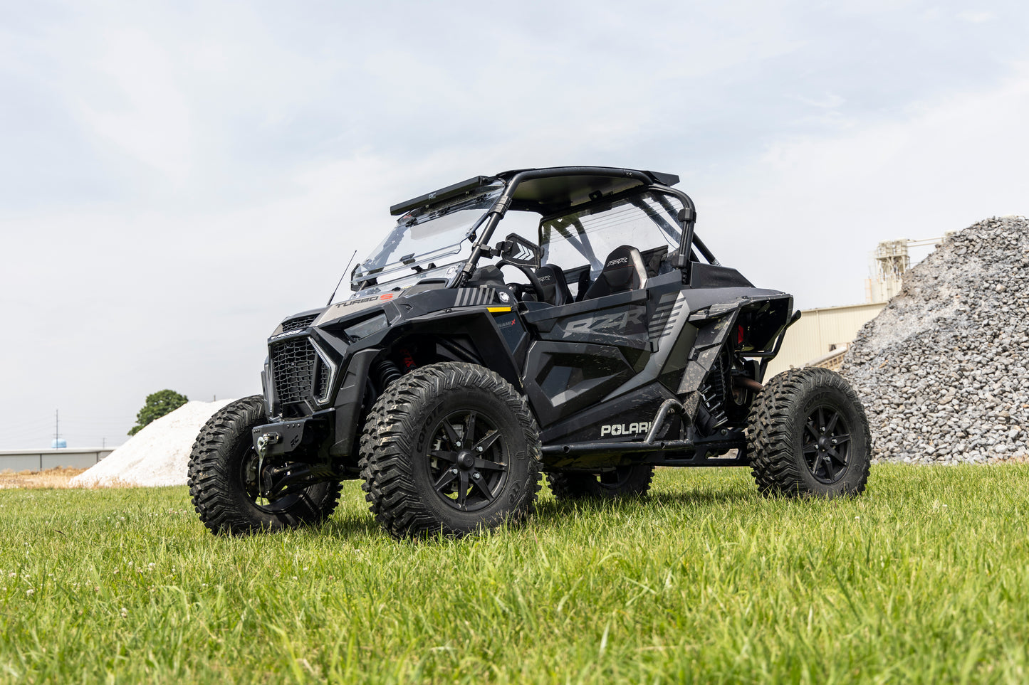 Rough Country Winch Mount for 2021-22 Polaris RZR Turbo S