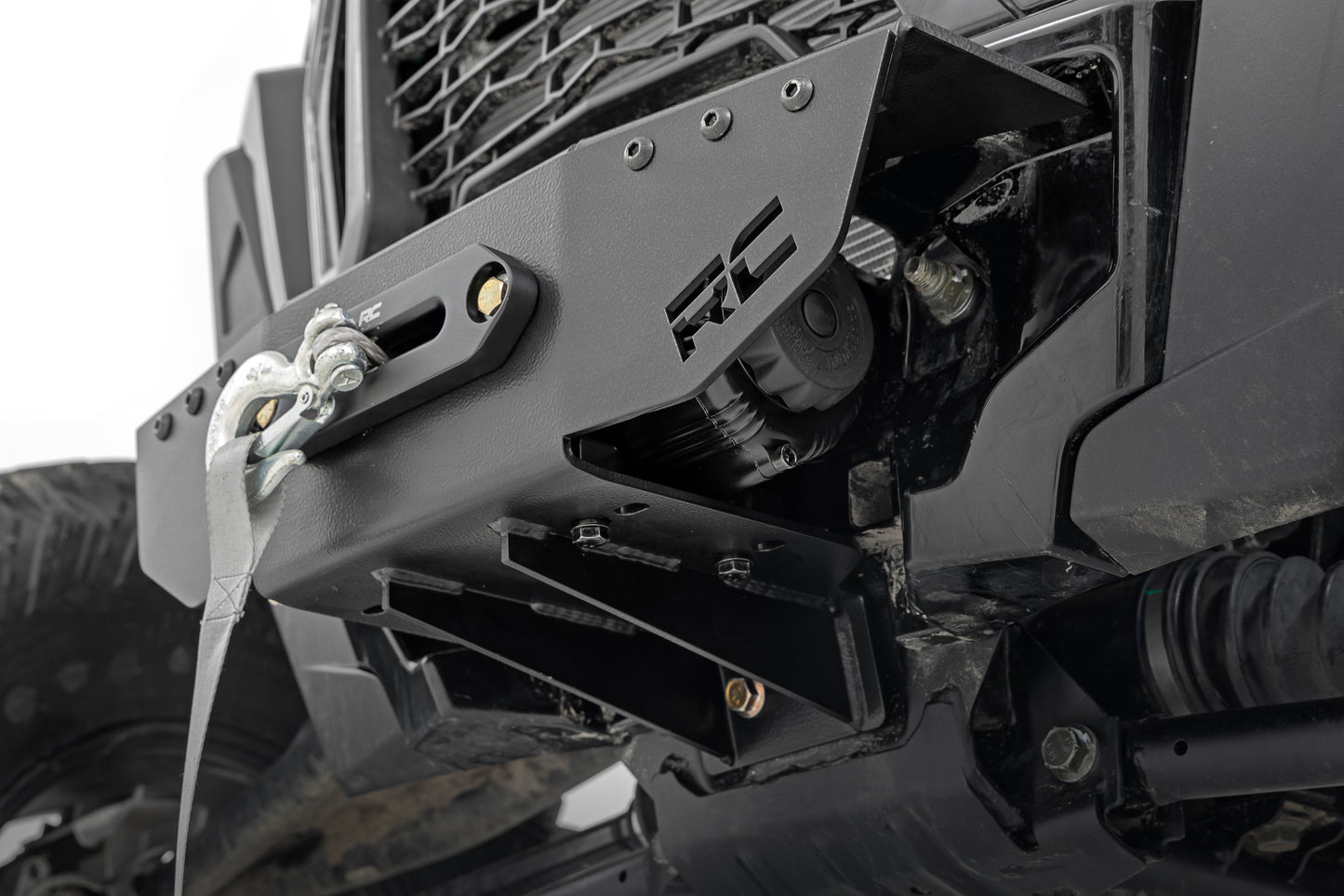 Rough Country Winch Mount for 2021-22 Polaris RZR Turbo S