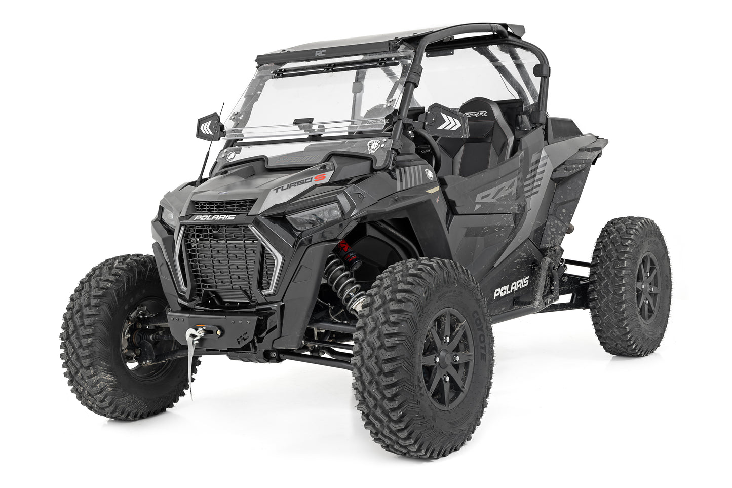 Rough Country Winch Mount for 2021-22 Polaris RZR Turbo S
