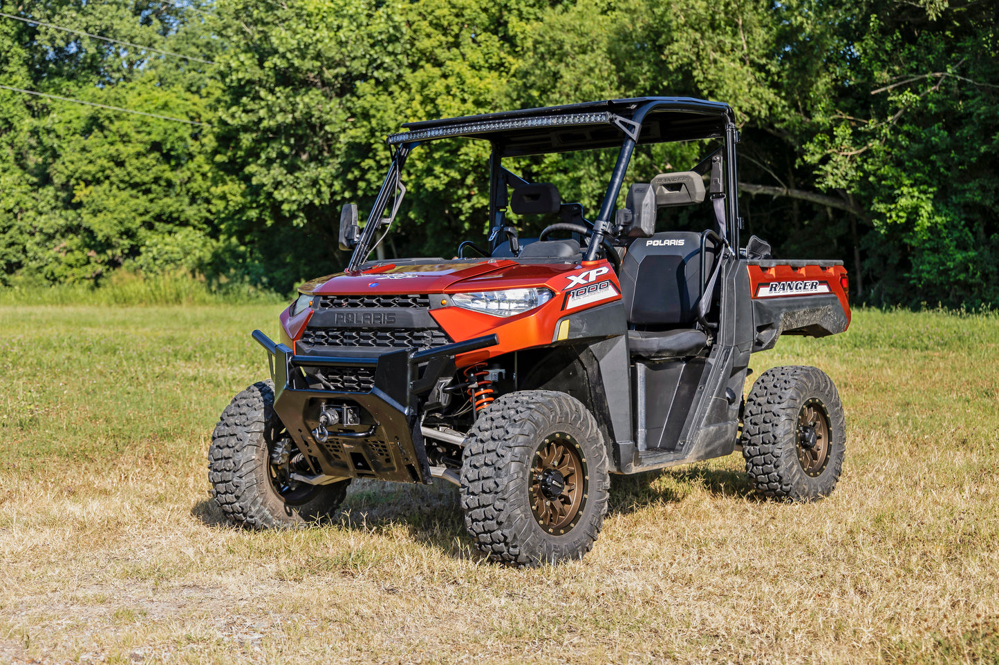 Rough Country Aluminum High Clearance +2" Forward Control Arms for 2018-20 Polaris Ranger 1000XP