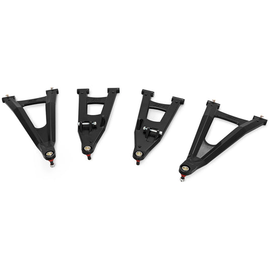 Rough Country Black Aluminum High Clearance +2" Forward Control Arms for 2018-20 Polaris Ranger 1000XP