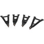 Rough Country Black Aluminum High Clearance +2" Forward Control Arms for 2018-20 Polaris Ranger 1000XP