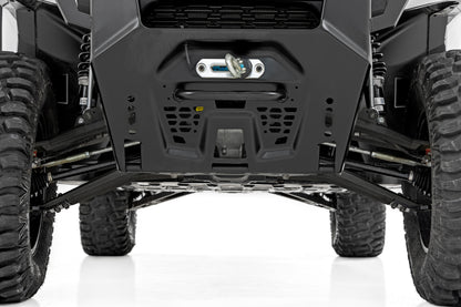 Rough Country Black Aluminum High Clearance +2" Forward Control Arms for 2021-26 Polaris Ranger 1000XP