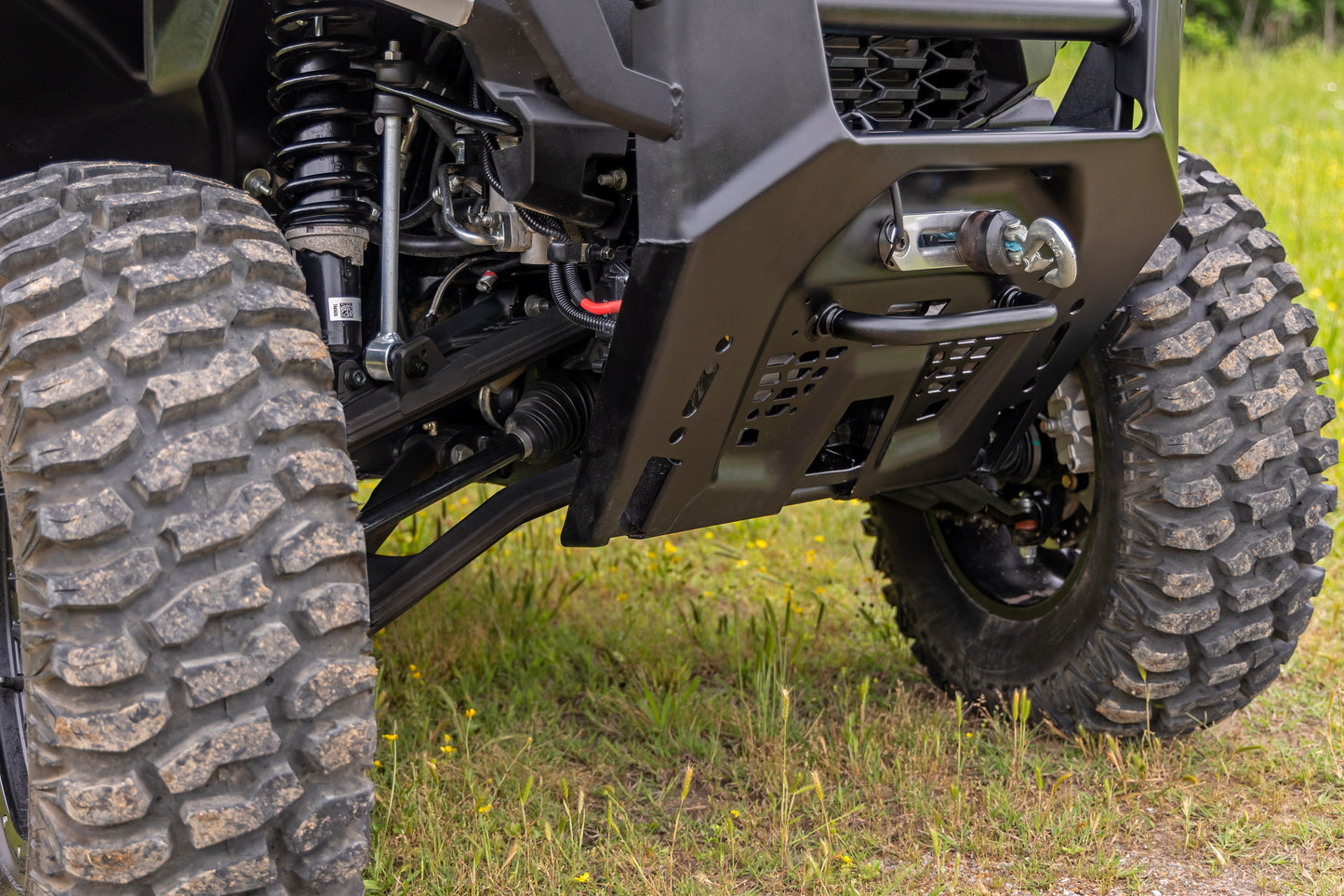Rough Country Black Aluminum High Clearance +2" Forward Control Arms for 2021-26 Polaris Ranger 1000XP
